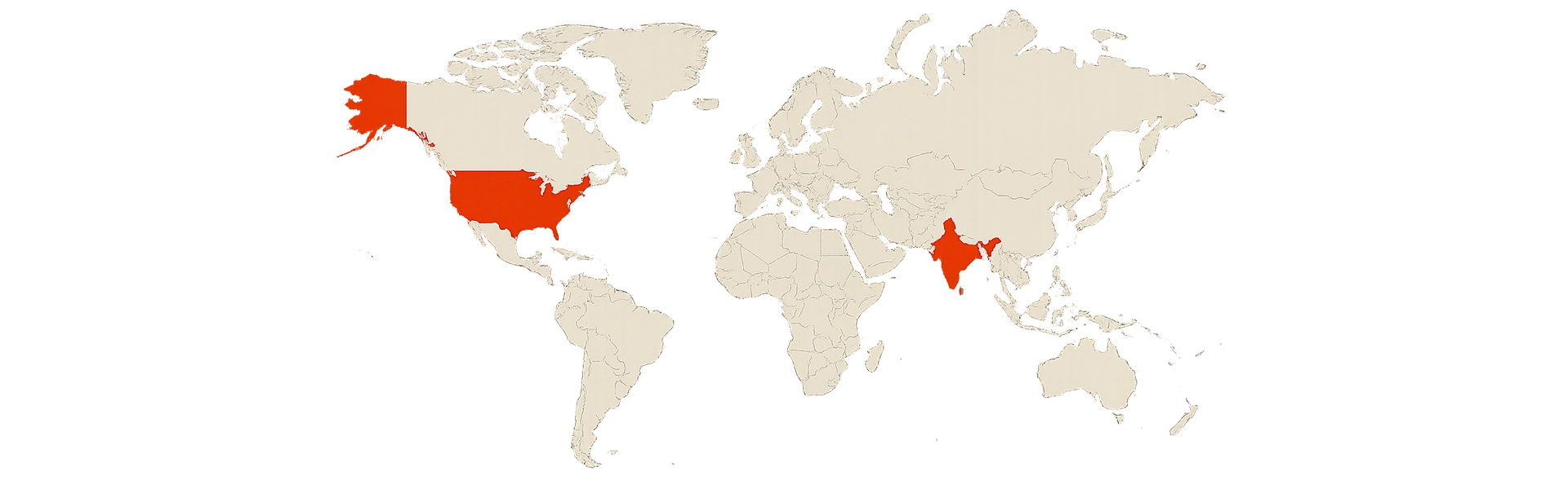 Ocean Techventures World Presence Map